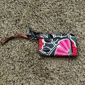 Vera Bradley patterned wristlet/wallet